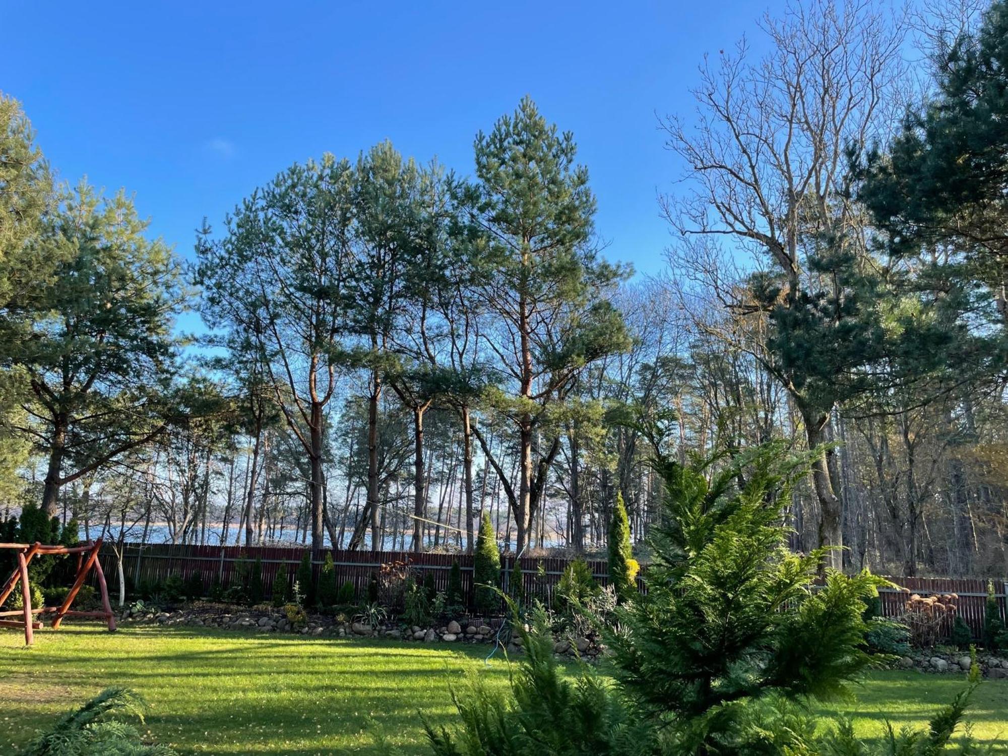 Dom Nad Jeziorem Mazury Pomost Segment 2 Giżycko Extérieur photo